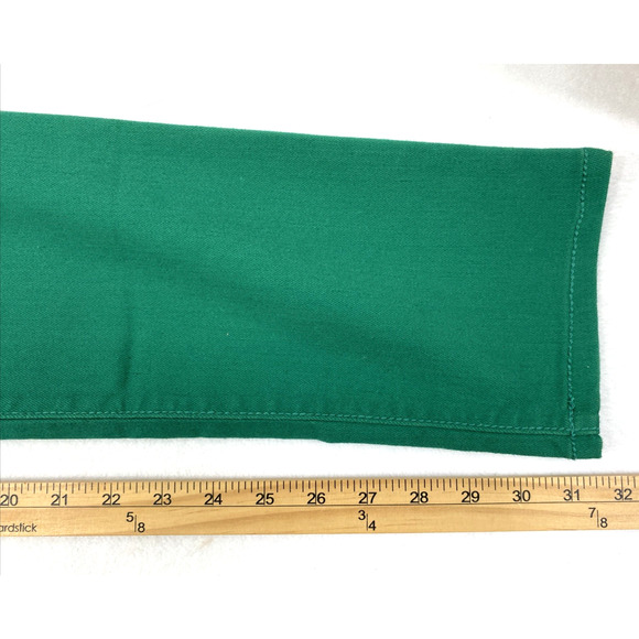 Maurice Jeans Womens Medium‎ Green Denim Straight Stretch Comfy - Picture 10 of 12